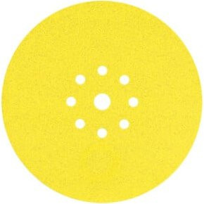 DeWalt Schleifscheibe Klettfix Gelb Durchmesser: 225 mm, Körnung: K120 - Bild 1