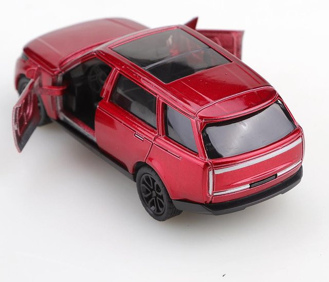 Linyi toy car Range Rover, Spielzeugauto, 1:36, Metall, Schwarz, ab 4 Jahre - Bild 1