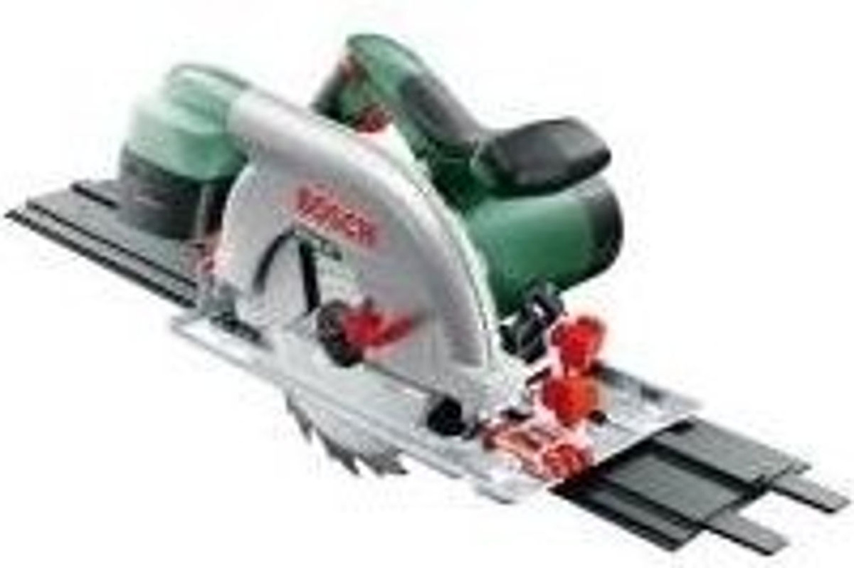 Bosch Handkreissäge PKS 66 AF in Grün und Schwarz mit 1600 W Leistung und 190 mm Sägeblatt - Bild 3