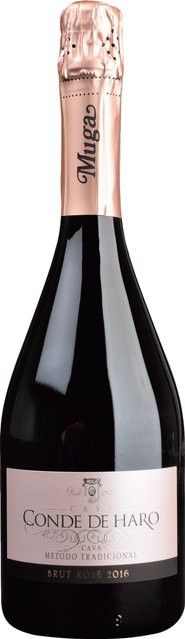 Muga Conde de Haro Cava Rosé, Garnacha, 2022, Spanien, Brut, 12,0 %, 0,75 l - Bild 1