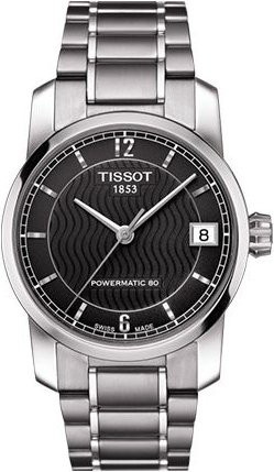 Tissot Armbanduhr Titan, Automatik, 32 mm, Schwarz, Damen - Bild 1