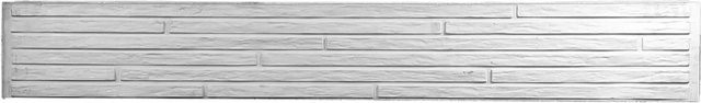 Beckers Betonzaun Platte Klassik Toscana in Grau, B/H/T: 184 x 26 x 4,8 cm - Bild 1