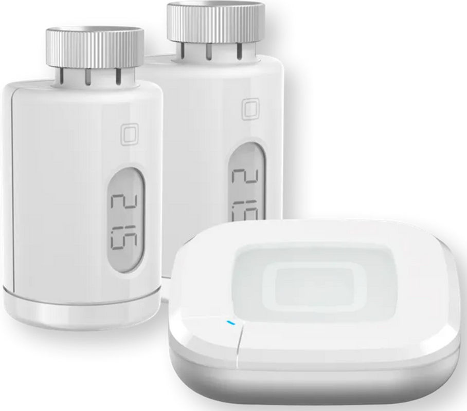 Homematic IP Starter Set Heizen pure mit 2 Heizkörperthermostaten und Access Point in Weiß - Bild 2