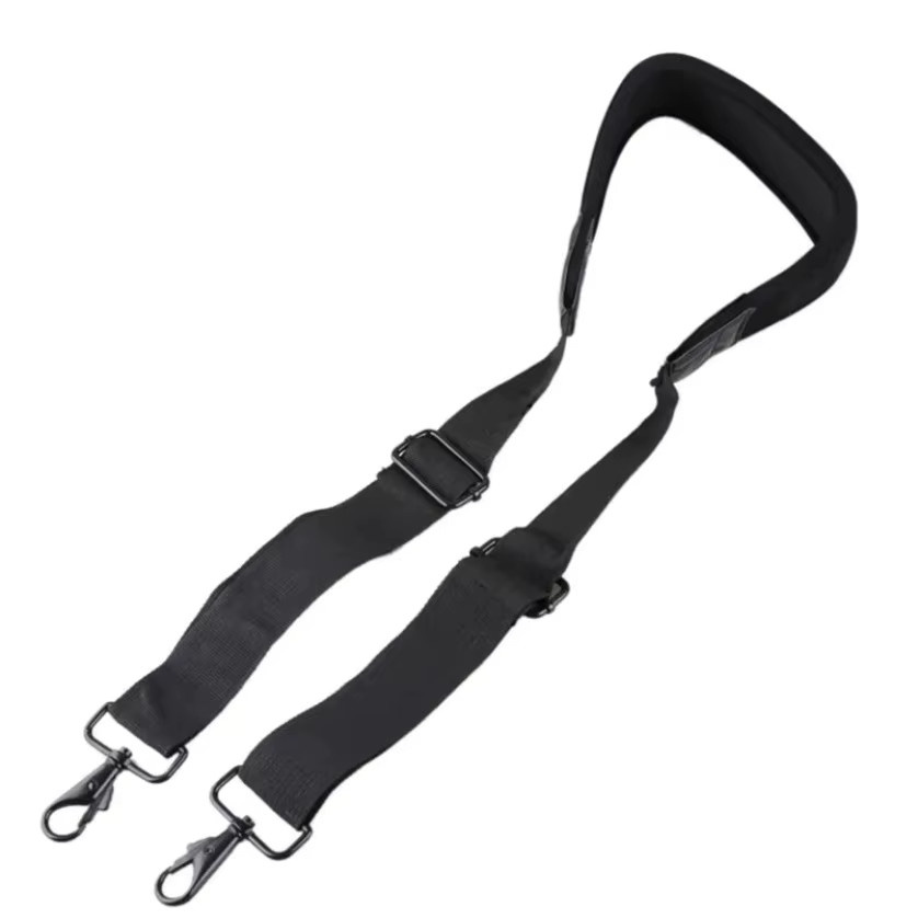 VIKEFON Verstellbarer Schultergurt mit Doppelhaken in Schwarz für Canon und Nikon Kameras sowie Laptoptaschen - Bild 3