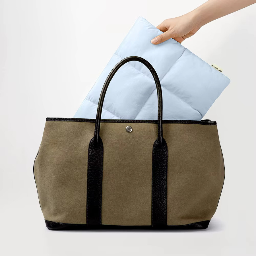 ValueWin Puffy Laptop-Hülle für 13 bis 14 Zoll, gesteppte und gepolsterte Computer-Tasche in Blau, passend für MacBook Air und Pro - Bild 2