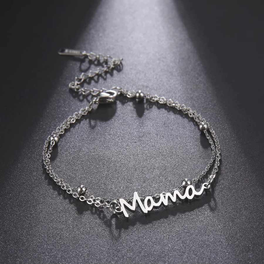 lemegeton Armband, Edelstahl, Perle, Silber, Damen - Bild 2