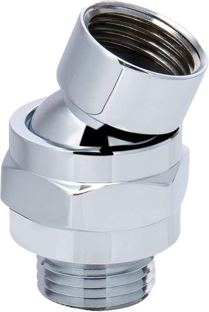 Enduring 652F Duschanschluss-Kugelgelenk-Ersatz und Schwenkkugel-Adapter in Silber/Chrome - Bild 1