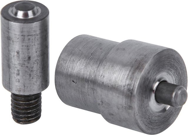 DIYelecs Handpresse Setzer und Ösenstanze aus Stahl in Silber für 17mm und 6mm - Bild 1
