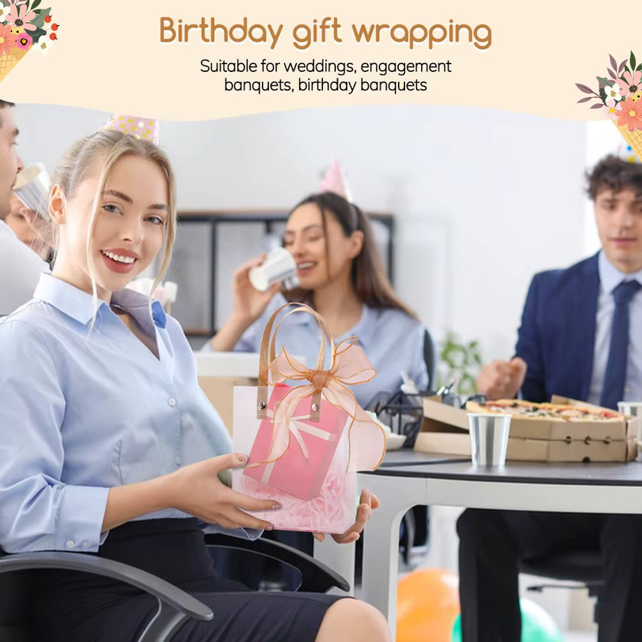 20 Stück Weihnachts-Geschenktüten in mattierter Optik für Süßigkeiten und Geschenke - Bild 3