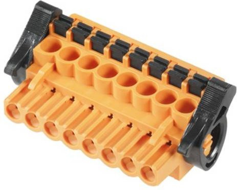 Weidmüller Buchsengehäuse-Kabel BL/SL Orange, Polzahl 11, Rastermaß 5.08 mm, 24 Stück - Bild 1