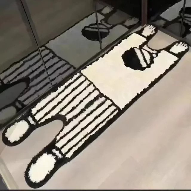 VIKAMA rutschfeste Teppichmatte für Schlafzimmer, Wohnzimmer, Küche und Badezimmer - Bild 1