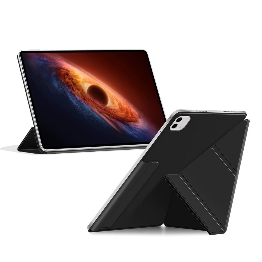 Magnetische Y-Fold Tablet-Hülle für Honor MagicPad 4 12,3 Zoll (2026) YLE-W09 in Schwarz - Bild 6