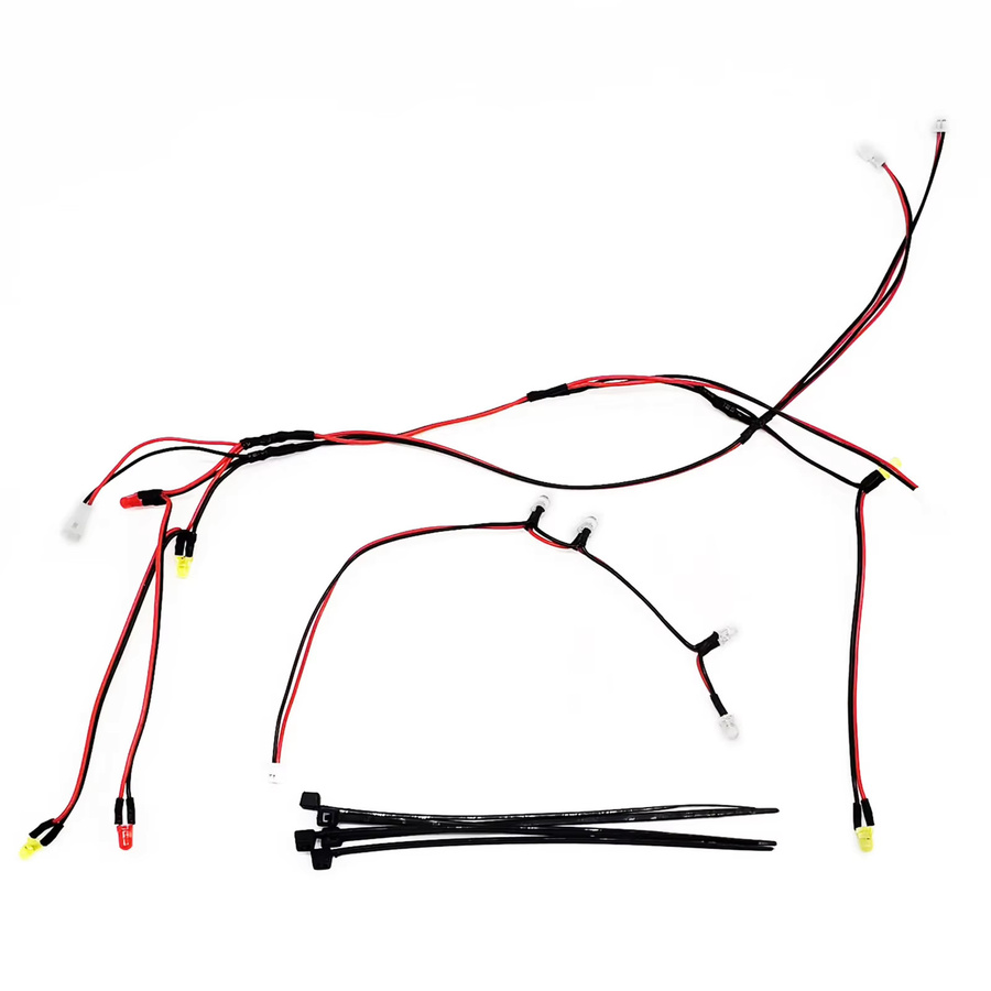 FMS LED Vorne Hinten Licht Dach Lampe Nebel Lichter, Zubehör, 1:24 - Bild 2