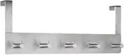 ALCO Türgarderobe mit 5 Haken aus Metall in Silber Matt - Bild 1