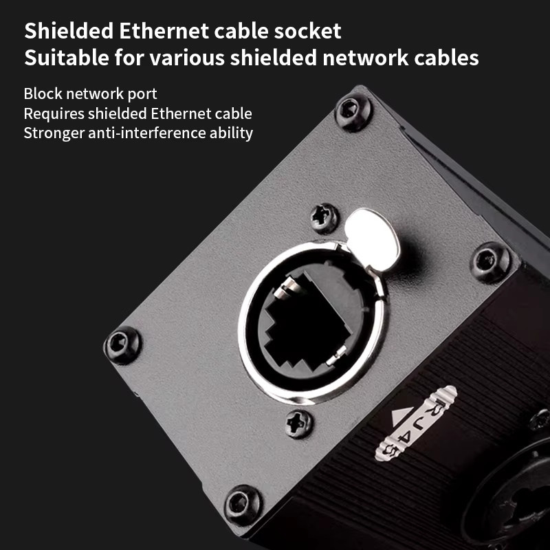 TITAK Multi-Netzwerk XLR-Kabel-Breakout, 4-Kanal 3-Pin Stecker und Buchse zu RJ45 Ethernet/LAN Extender für Audio und DMX, Schwarz - Bild 5