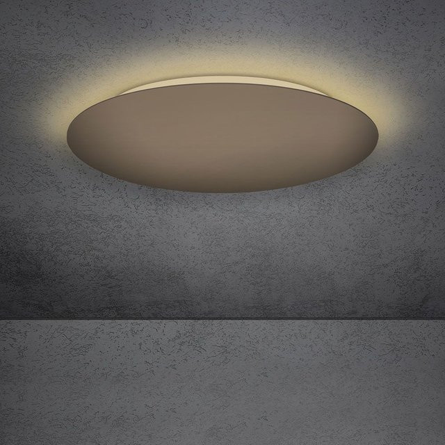 Escale Blade 79 LED-Deckenleuchte in Bronze aus Aluminium mit warmweißem Licht (2700K) - Bild 1