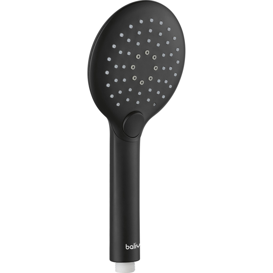 baliv Handbrause HBR-110.181 Schwarz matt rund mit Anti-Kalk-Funktion - Bild 2
