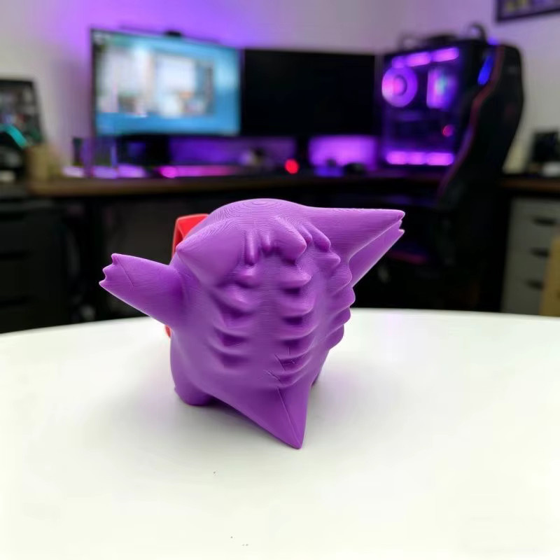 Aoger Pokémon Gengar Handyhalterung, Cartoon 3D Ständer, Lila - Bild 3