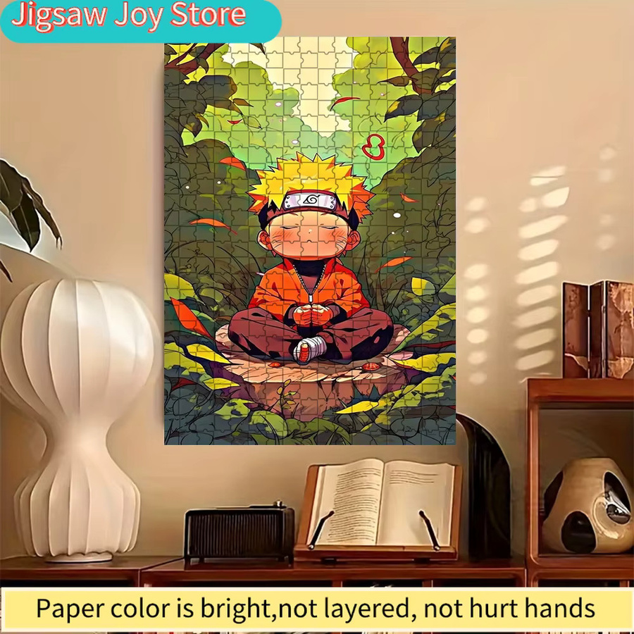 KAYOU Anime-Papierpuzzle, Naruto, Natur, bunt - Bild 3