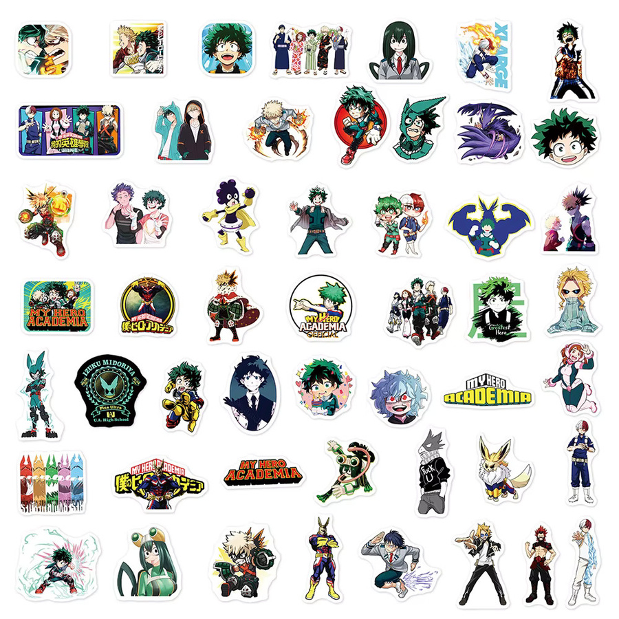 Bandai My Hero Academia Cartoon-Aufkleber, Sticker-Set - Bild 3