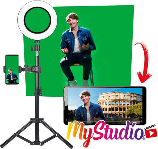 Easypix MyStudio Greenscreen Bilderfassungs-Set in Grün - Bild 2