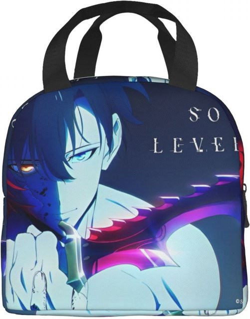 Isolierte Lunchbox Fancy Style Studio Anime Sung Jin-Woo in Blau - Bild 1