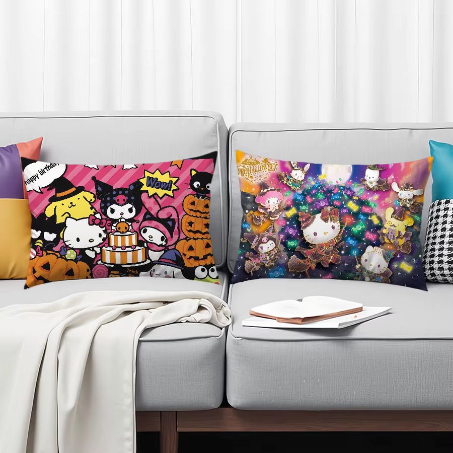 Sanrio Kuromi Kissenbezug Multicolor für rechteckige Kissen - Bild 3