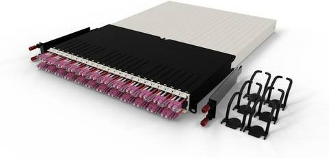 Corning patchbox.one 30RU OM4 LC-SC Glasfaser-Patchkabel, Mehrfarbig, Länge: 1,8 m - Bild 1
