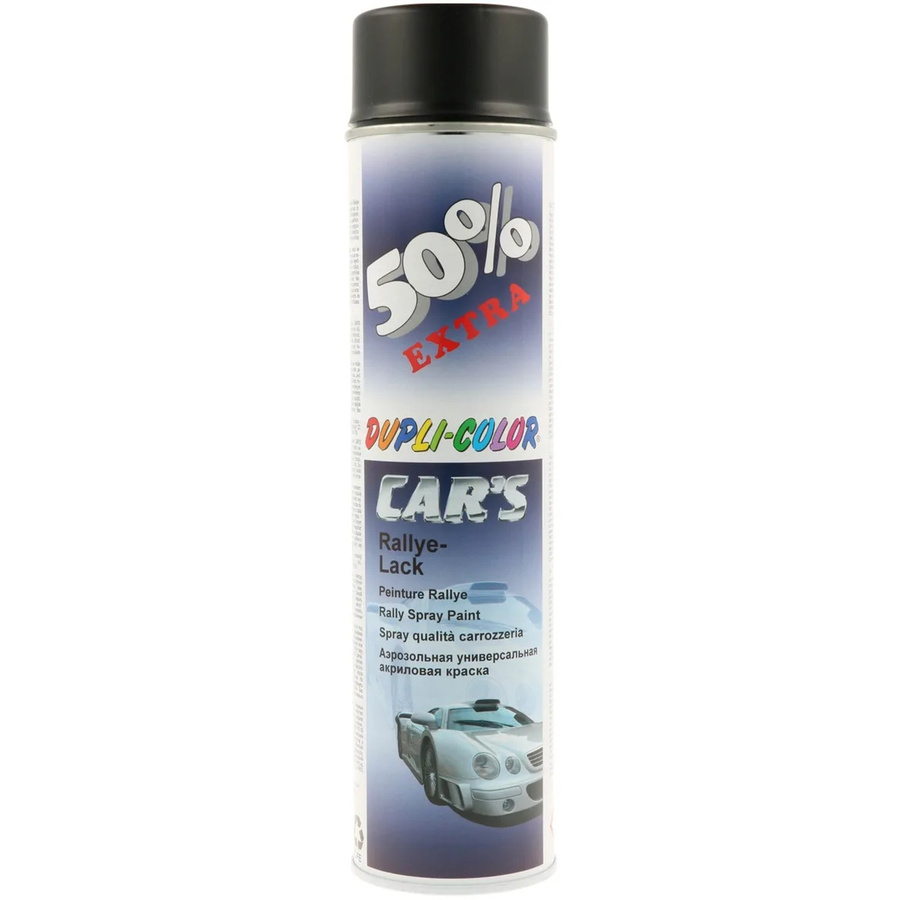 Dupli-Color Cars Rallye-Lack Schwarz Seidenmatt 600 ml - Bild 2