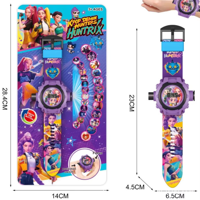 Hasbro Emira Hexenjäger-Projektionsuhr, Elektronisches Leuchtspielzeug, ab 3 Jahren - Bild 4