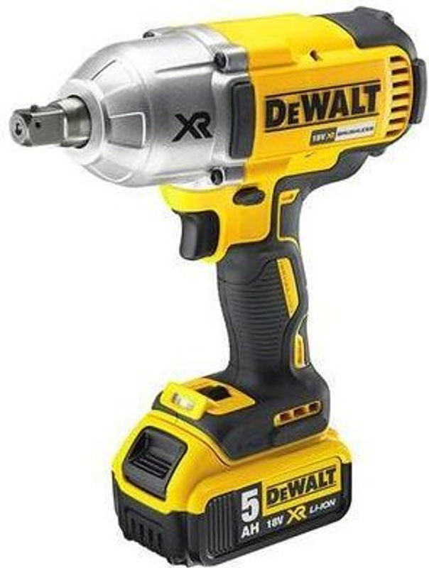 DeWALT DCF899P2-QW Schlagschrauber 18 V mit 2 Akkus, 610 W, 1/2 Zoll Vierkantantrieb, 950 N·m Drehmoment, Schwarz-Gelb - Bild 2