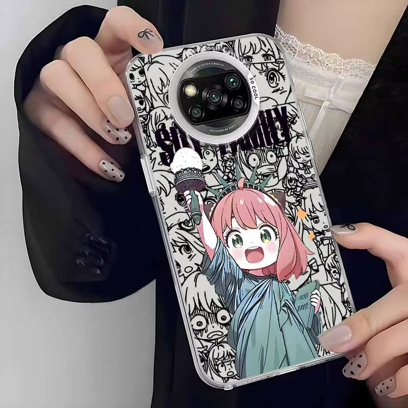 Bunte Silikon Soft Phone Hülle Anya Forger für Xiaomi Redmi Note 15 14 13 12 11E 11S 11 Pro Plus Lite Max - Bild 2
