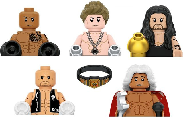Keeppley WWE Gladiator Boxkönig, Mini-Actionfigur, Einzelfigur - Bild 1