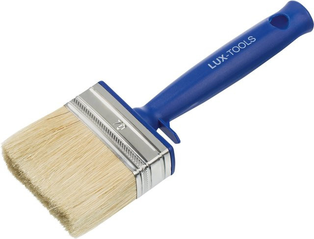 LUX-TOOLS Flächenstreicher Dispersion für wasserbasierte Farben, Blau, Breite: 70 mm, Höhe: 30 mm - Bild 1