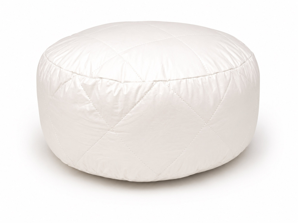 Betten Hofmann Relax Yogakissen Meditationskissen und Sitzkissen in Weiß, Durchmesser: 35 cm - Bild 1