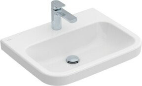 V&B Waschtisch Architectura mit einem Hahnloch und ohne Überlauf, weiß, B: 60 cm, T: 47 cm - Bild 1