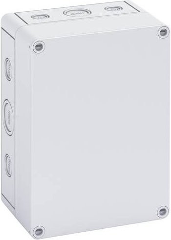 Spelsberg Universal-Gehäuse TK PS 1813-8f-m aus Kunststoff in Grau, B/T/H: 18,0 x 13,0 x 8,4 cm - Bild 1