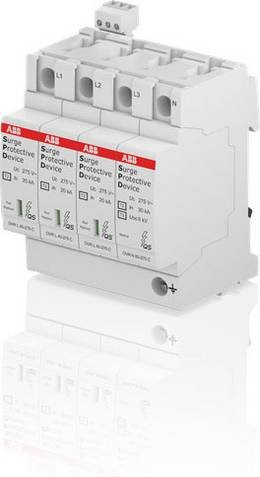 ABB 2CTB803973R0500 OVR T2 3N 40-275 P TS QS Einbau-Modul in Weiß - Bild 1