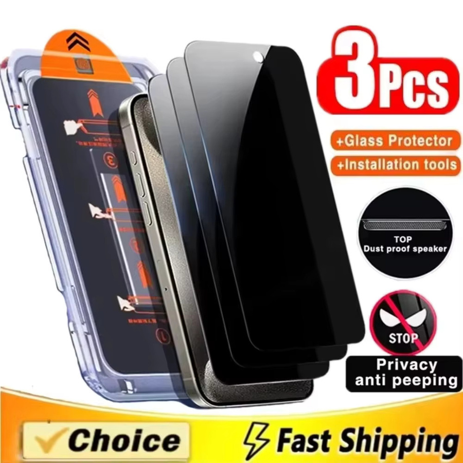 9D Vollabdeckung Sichtschutz Panzerglas für Samsung Galaxy S25 Ultra S24 Ultra S23 Ultra S22+ transparent - Bild 1