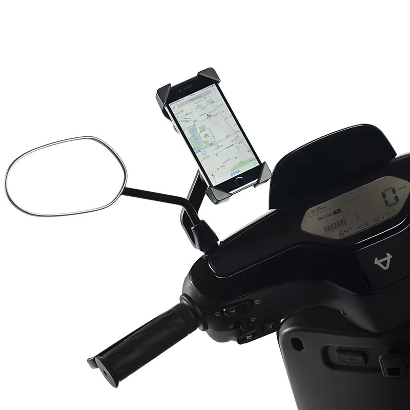 Niu Scooter Handyhalterung in Schwarz für Smartphones von 3,5 bis 5,5 Zoll - Bild 2