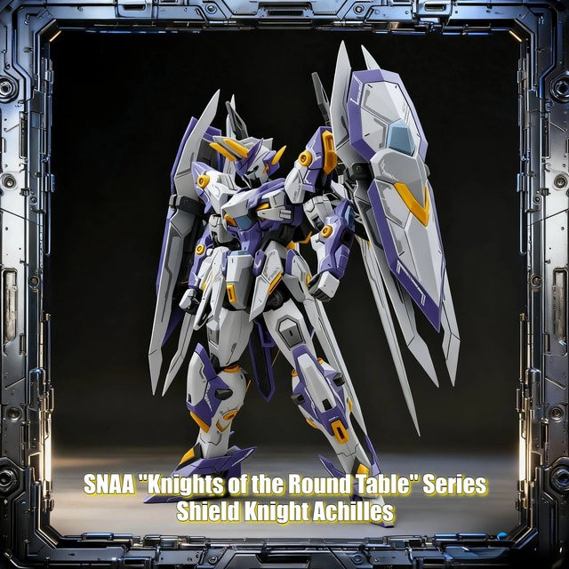 SNAA Original Mecha Achilles Action Figure, 1/144, Multi-Gelenk - Bild 1