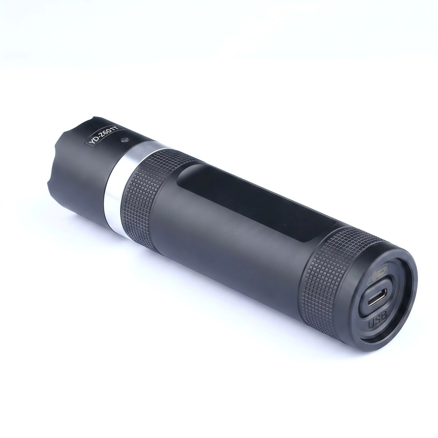 Yadesys Tragbares Sicherheitswach-Nachtsichtgerät mit RFID, LED-Beleuchtung und USB-Aufladung, Schwarz - Bild 4
