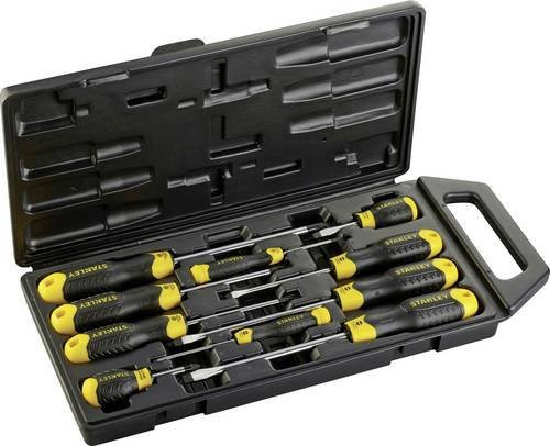 Stanley CushionGrip Schraubendrehersatz 10-teilig - Bild 1