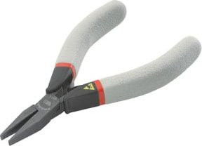 Facom Flachzange ESD mit kurzen Backen in Grau - Bild 1