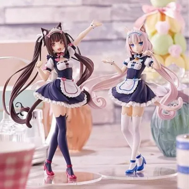 Calede Nekopara Parade Vanille & Chocola, Figur Statue, 20 cm, Mädchen, Kunststoff, Bunt / Mehrfarbig - Bild 1