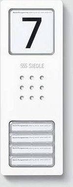 Siedle Montagezubehör für Audio-Türsprechanlagen in Weiß - Bild 1