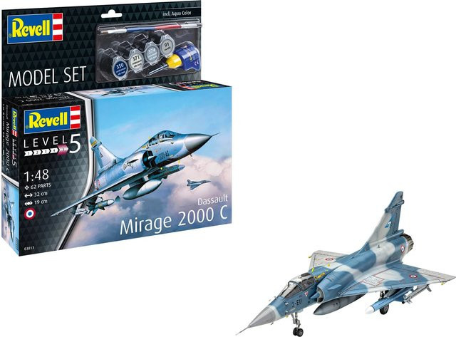 Revell Dassault Mirage 2000C Model Set, 1:48 - Bild 1