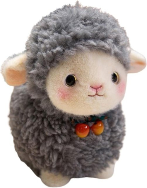 Yiran toy Schafpuppe Plüschtier, Grau, ab 3 Jahren - Bild 1
