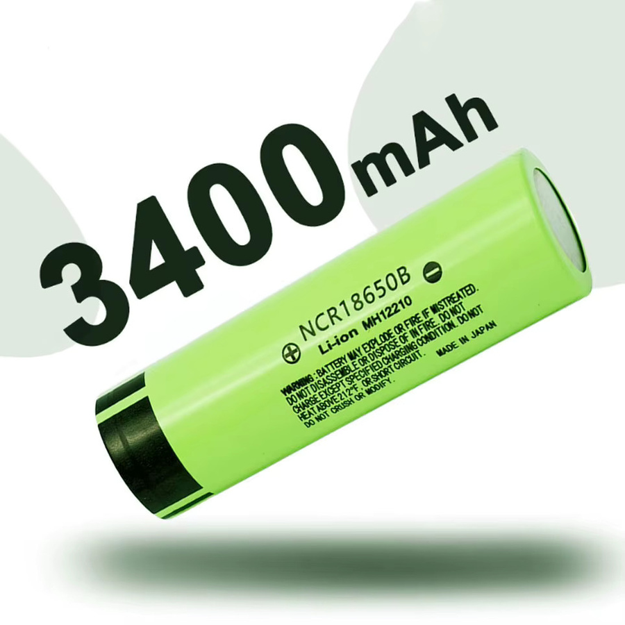 Wiederaufladbare 18650 34B Lithiumbatterie mit 3400 mAh und 3,7 V in Grün - Bild 5