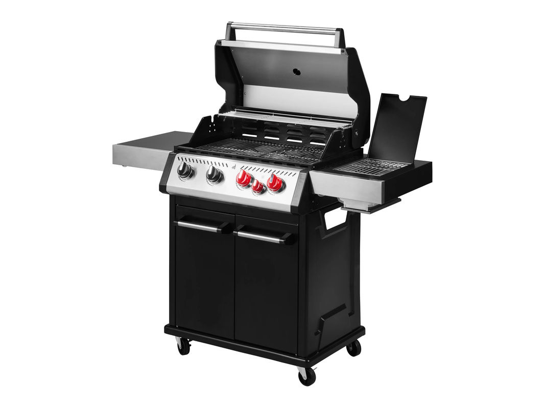 GRILLMEISTER Gasgrill mit 4+1 Keramikbrennern aus Edelstahl - Bild 3